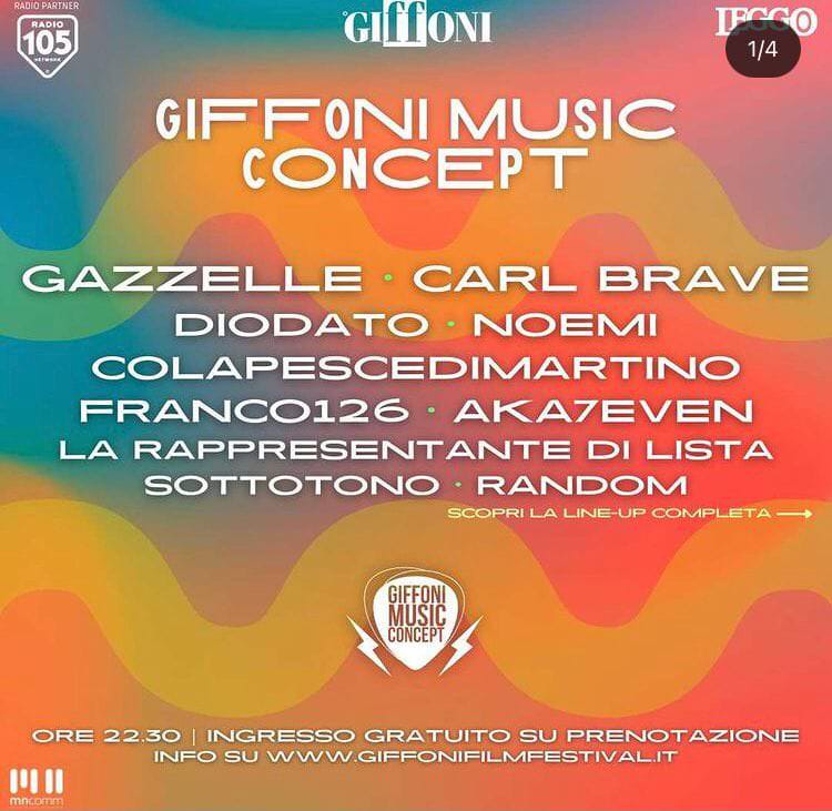 Giffoni Film Festival Cantanti