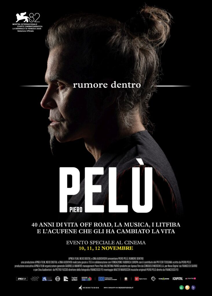 Locandina PIERO PELU. RUMORE DENTRO b