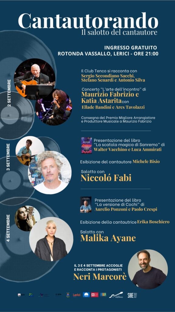 Locandina Cantautorando 2025