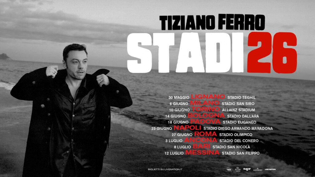 Tiziano Ferro torna con “Sono un grande”: un nuovo capitolo che coincide con la rinascita del cantautore 1 TZN stadi 26 1