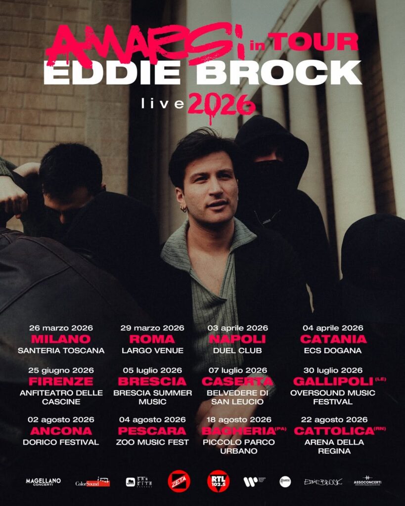 Eddie Brock Amarsi Tour 2026 grafica