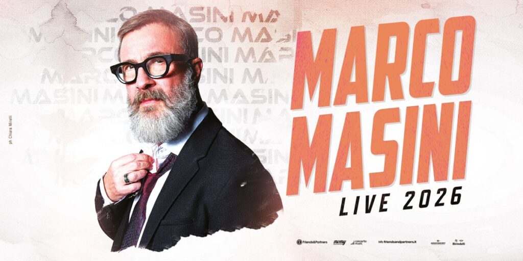 Grafica Marco Masini Live 2026