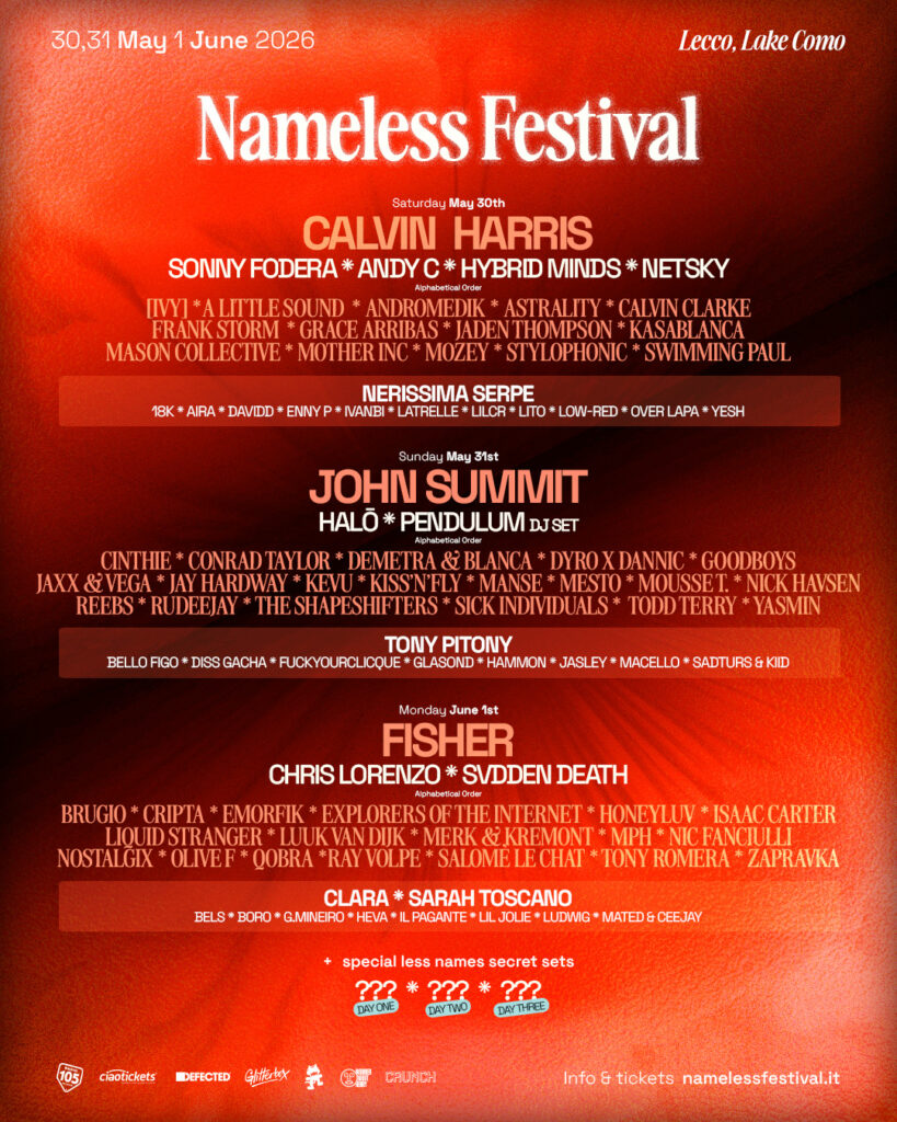 Nameless Festival Line up def