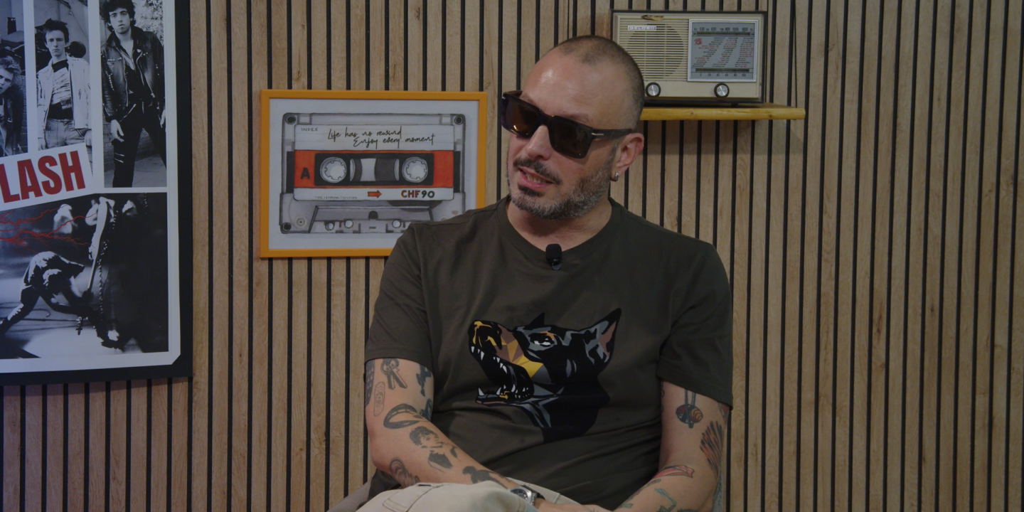 Giuseppe Fisicaro al Music Box di TeleAmbiente e 4Quarti Magazine