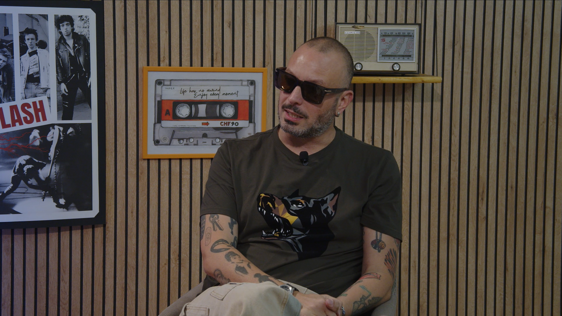 Giuseppe Fisicaro al Music Box di TeleAmbiente e 4Quarti Magazine